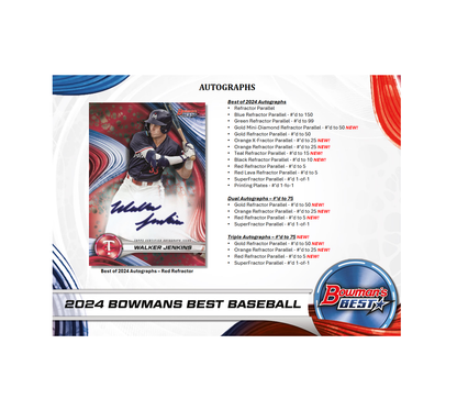 2024 Bowman's Best Baseball Hobby Box