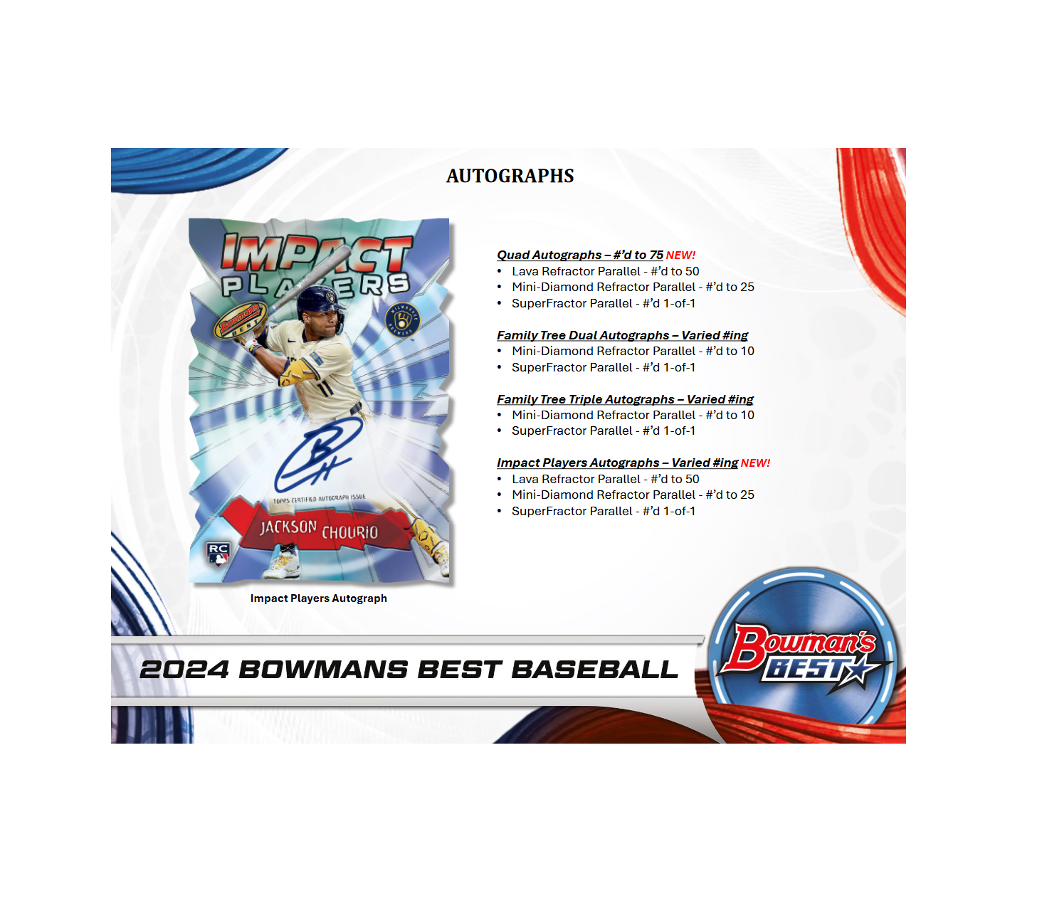 2024 Bowman's Best Baseball Hobby Box