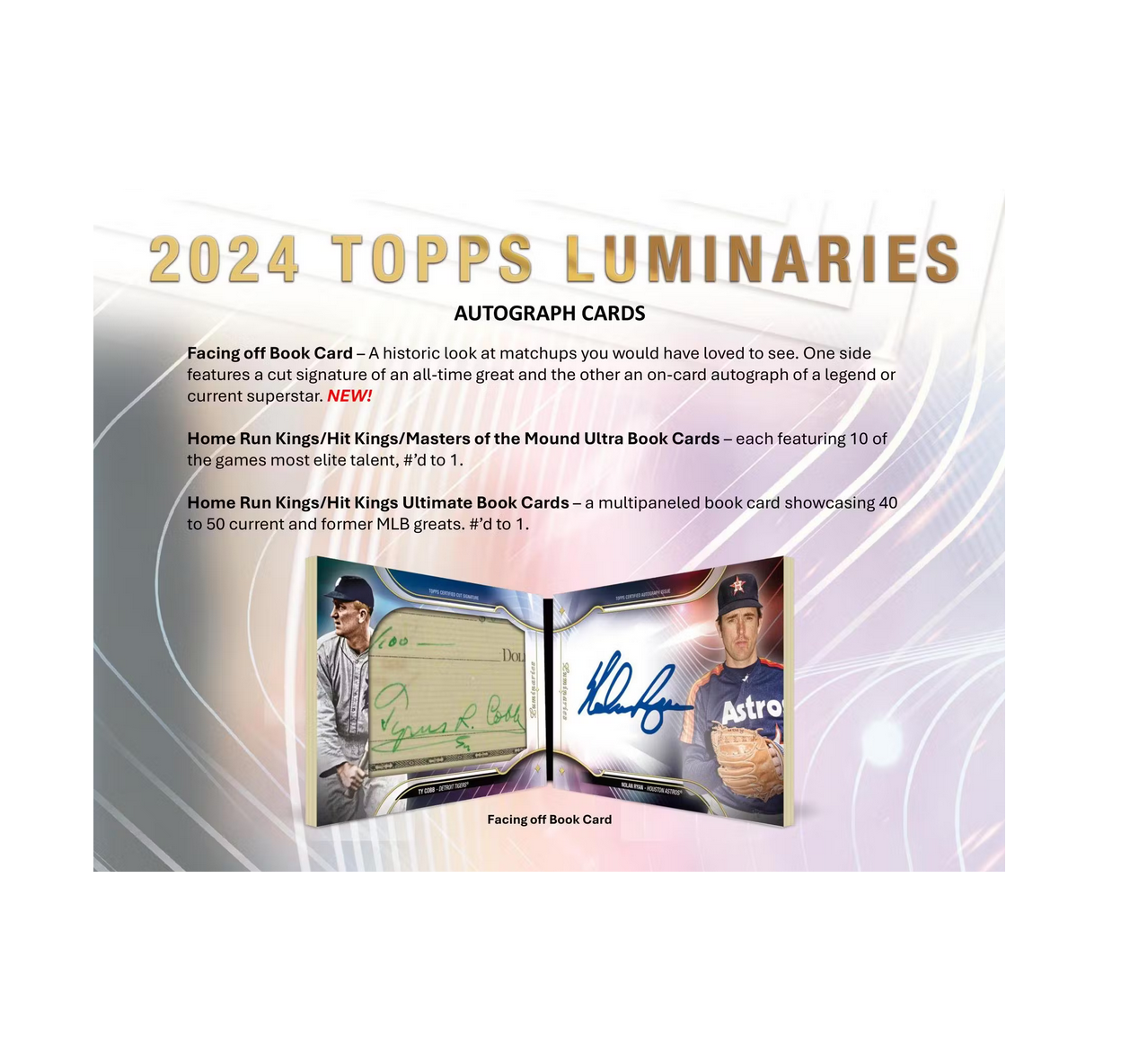 2024 Topps Luminaries Baseball Hobby Box