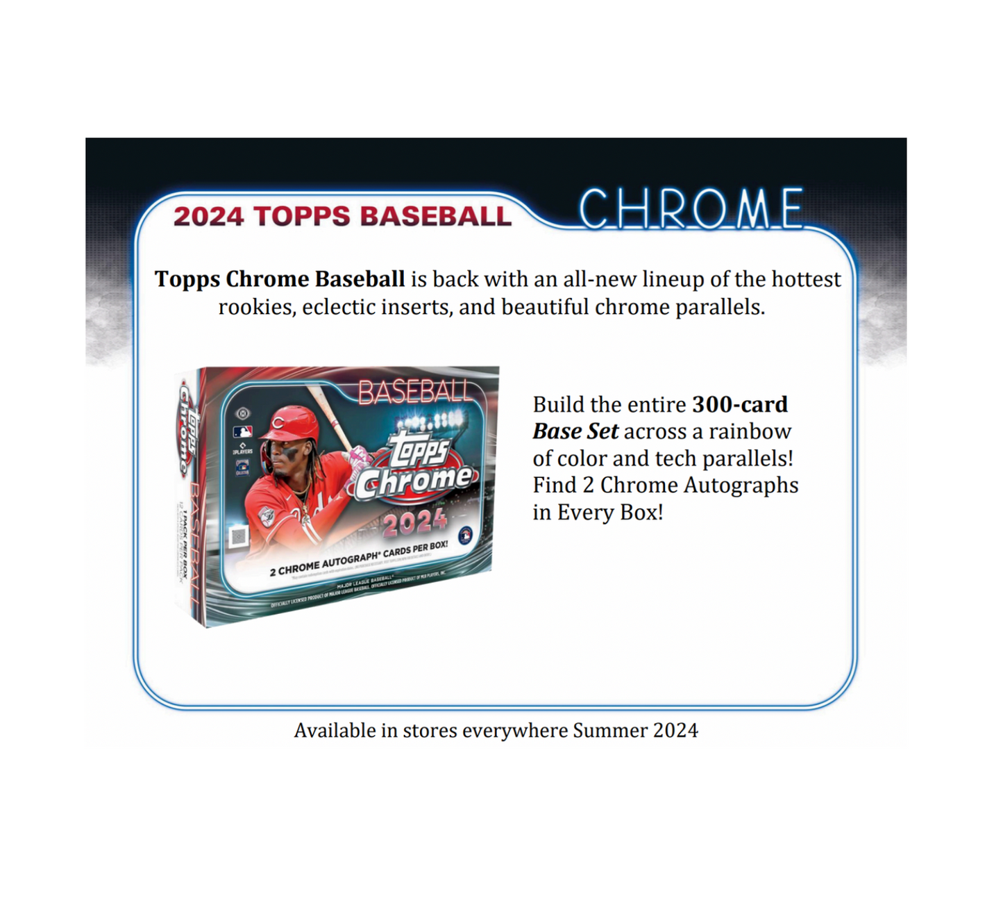 2024 Topps Chrome Baseball Delight Box