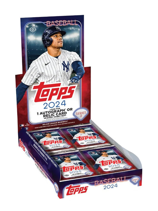 2024 Topps Baseball Series 2 Hobby Top Baseball Series 2 Hobby, Red, (Wine Red)