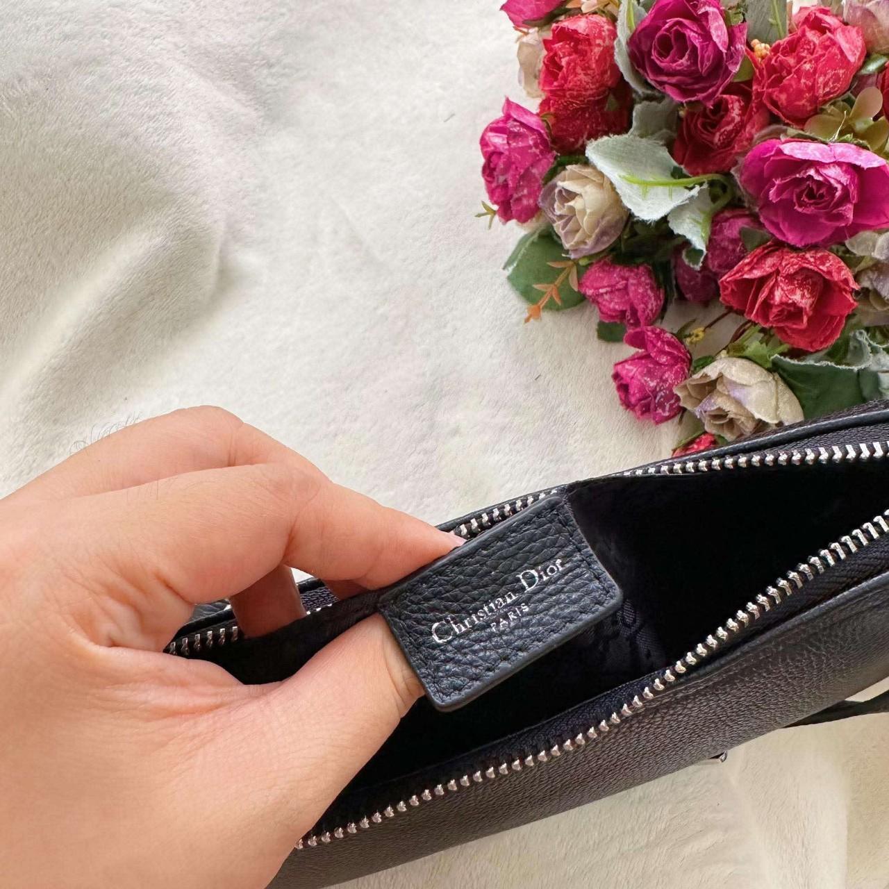 PreOwned Vintage Christian Dior black spell out mini bag Small