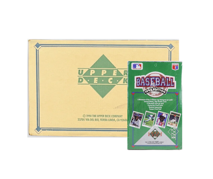 1990 Upper Deck Baseball Low Series Wax 20 Box Case