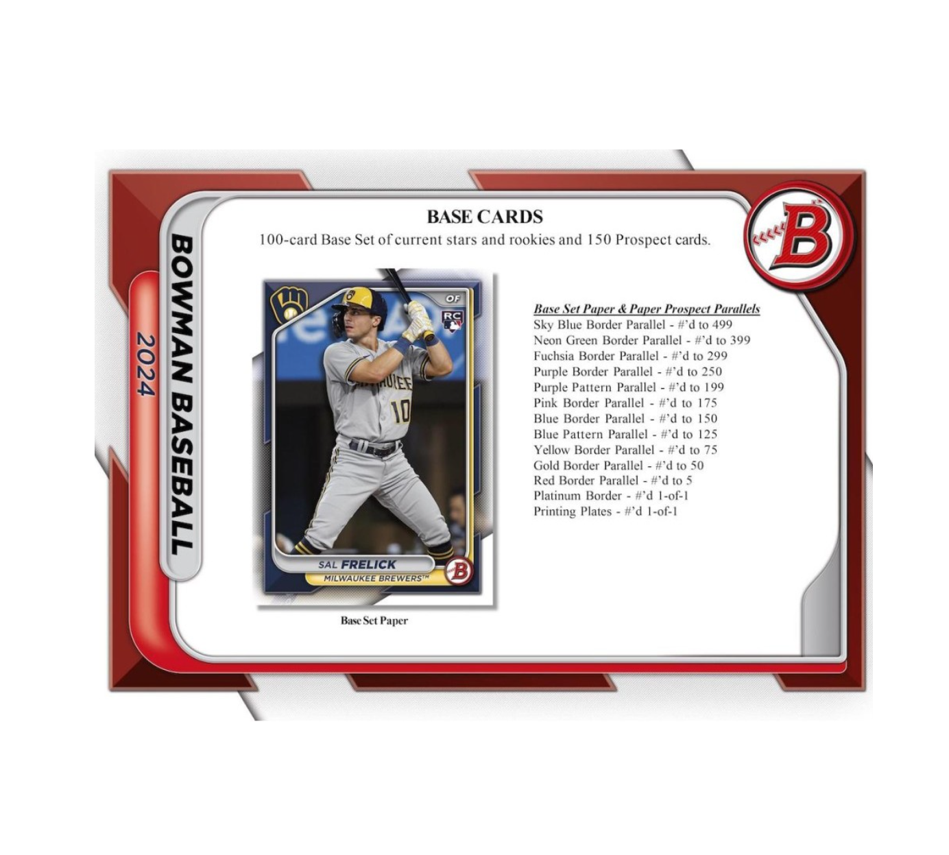 2024 Bowman Baseball Jumbo Box