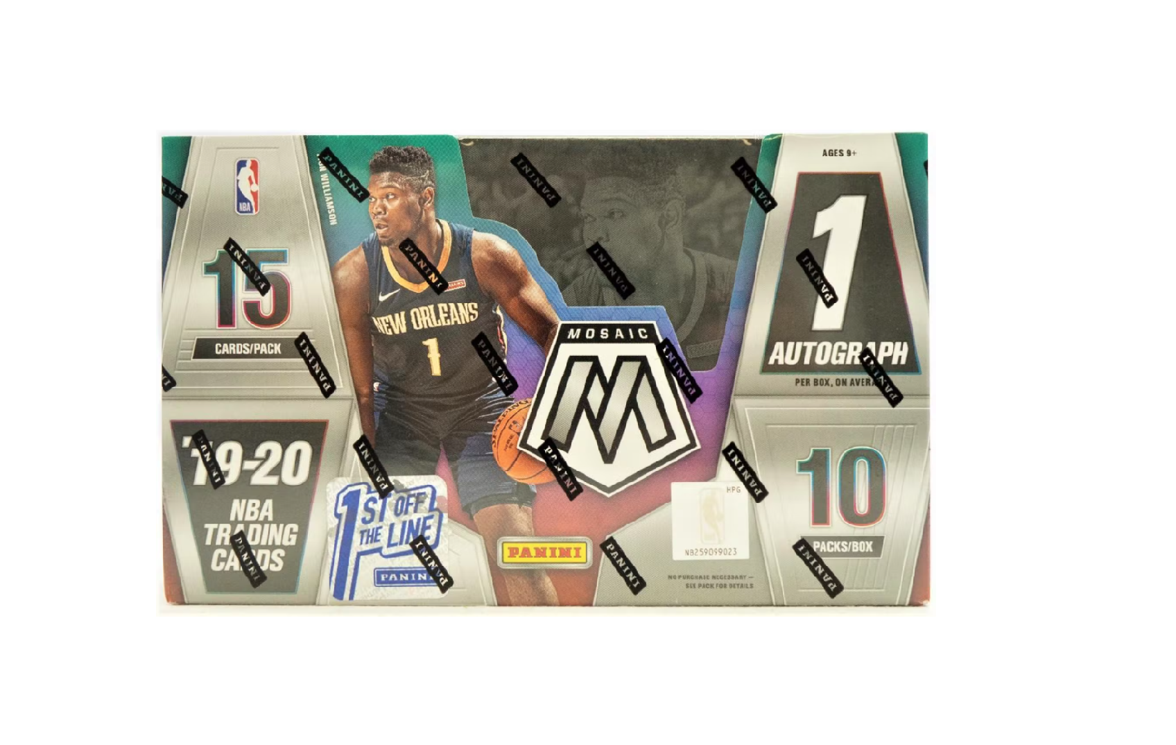 2019-20 Panini Mosaic Basketball 1st Off The Line FOTL Hobby Box