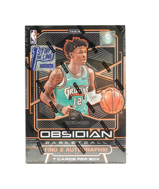 2019-20 Panini Obsidian Basketball 1st Off The Line FOTL Hobby Box